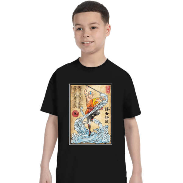 Air Nomad Master Woodblock on Sale - Image 3
