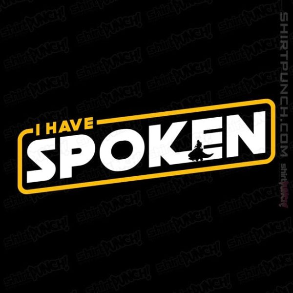 I Have Spoken Logo Online now