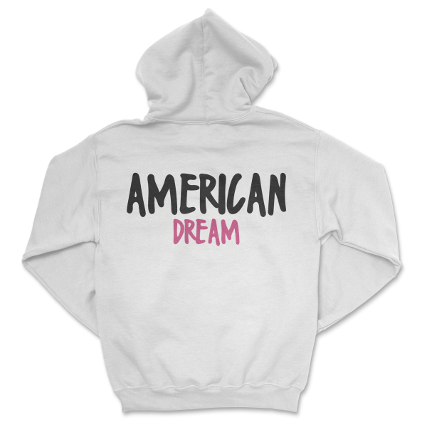 Zoe Day - Lips Hoodie - White For Cheap - Image 3