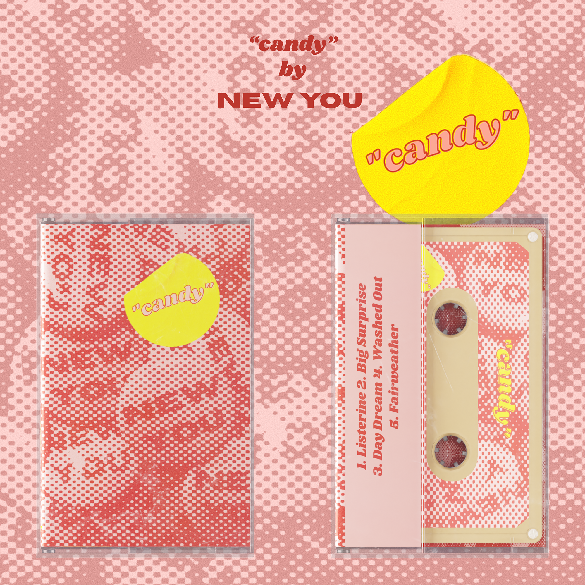 New You –  Candy  Limited Edition Very Light Peach Cassette Online Sale