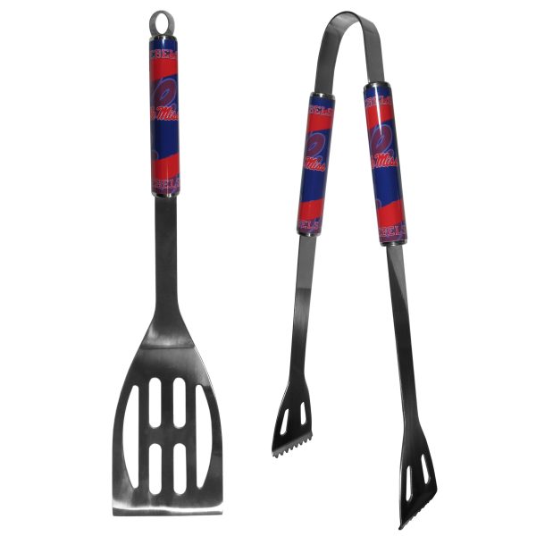 Mississippi Rebels 2 pc Steel BBQ Tool Set Online