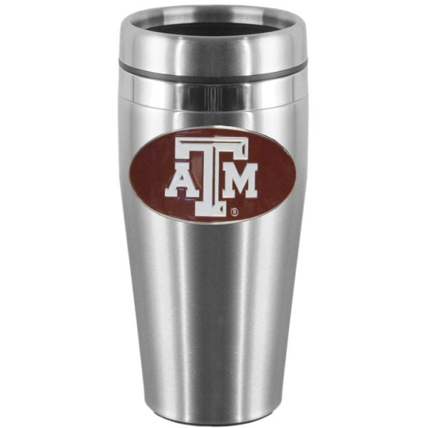 Texas A & M Aggies Steel Travel Mug For Discount