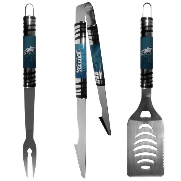 Philadelphia Eagles 3 pc BBQ Set For Discount - Image 2