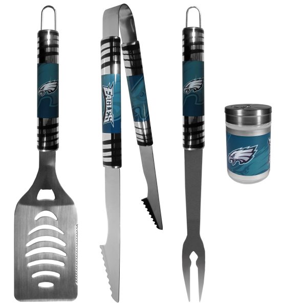 Philadelphia Eagles 3 pc BBQ Set For Discount - Image 5