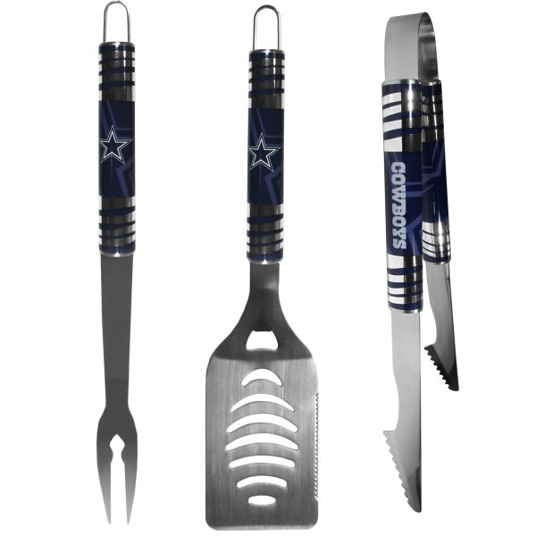 Dallas Cowboys 3 pc BBQ Set Cheap - Image 2