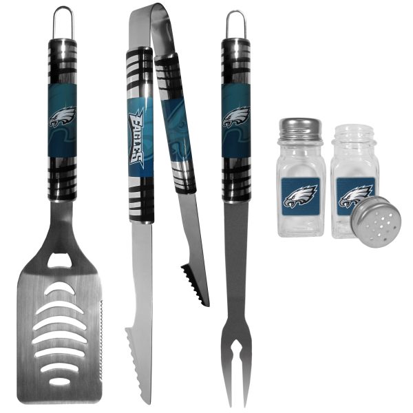 Philadelphia Eagles 3 pc BBQ Set For Discount - Image 4